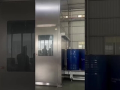 Máquina automática de enchimento de paletes com múltiplas lanças de enchimento